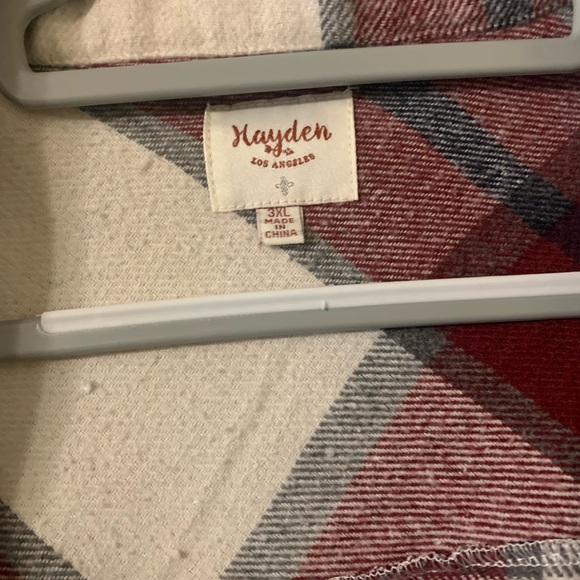 Maroon Shacket - Picture 3 of 3